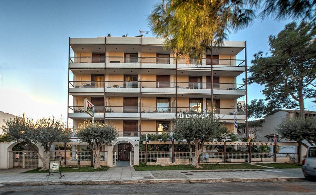 Zina Hotel Apartments Athen Eksteriør bilde